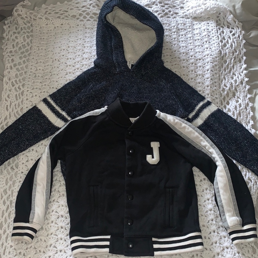 Bundle of 2 boy Janie & Jack sweaters